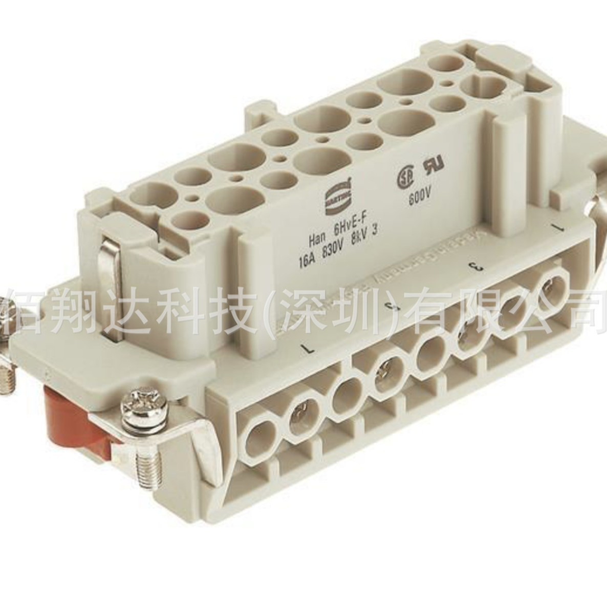 Harting浩亭/哈丁09340062701 HAN 6 Han Hv E 系列全新 现货