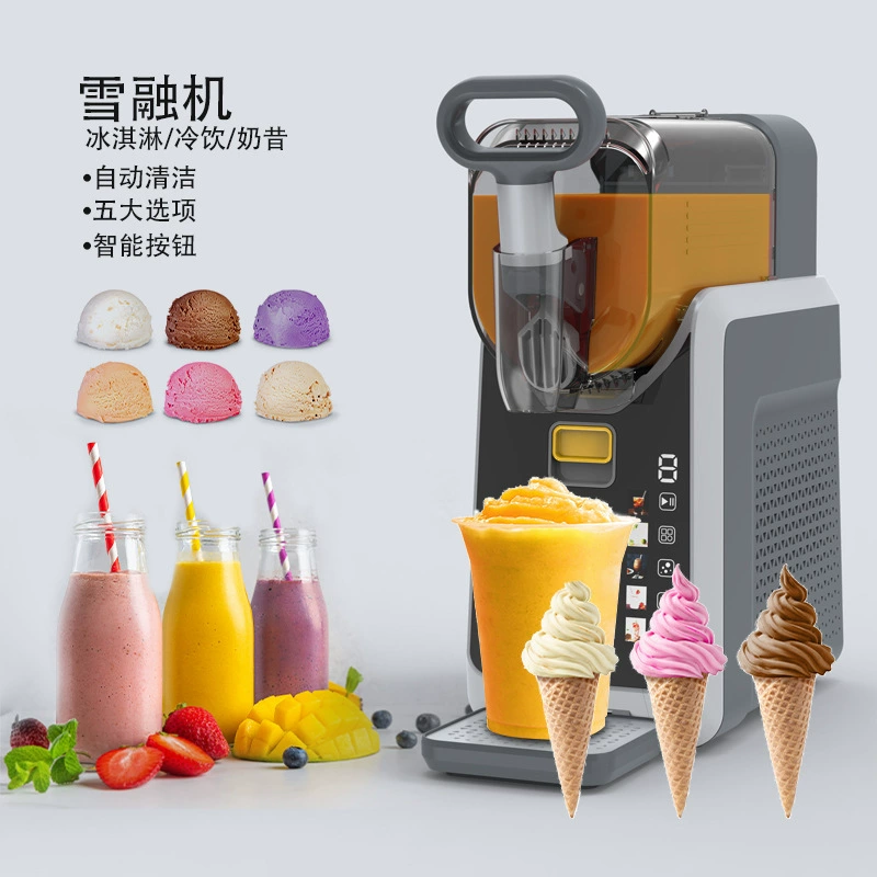 Automatic fast smoothie machine for ice cream for commercial use, fully automatic