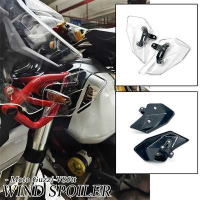 Moto Guzzi V85Tt 2019-2025 üçün motosiklet spoyleri yan külək qoruyucusu
