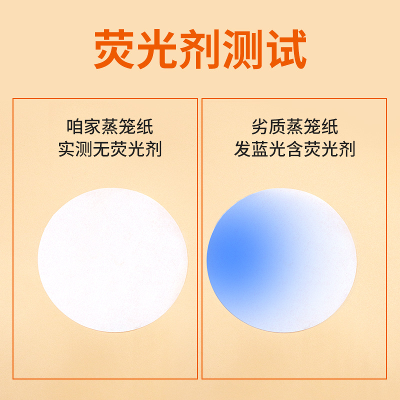 Fábrica de papel inferior al vapor bollos al vapor antiadherente almohadilla redonda papel vaporizador de papel de postre pan papel de aceite para hornear papel al por mayor
