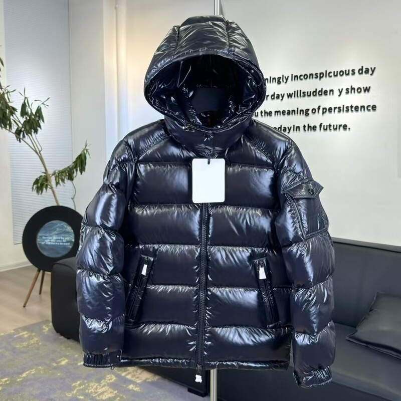 2025 New Maya High Version Hooded down Jacket Maya Unisex Hooded Solid Color Jacket Winter down
