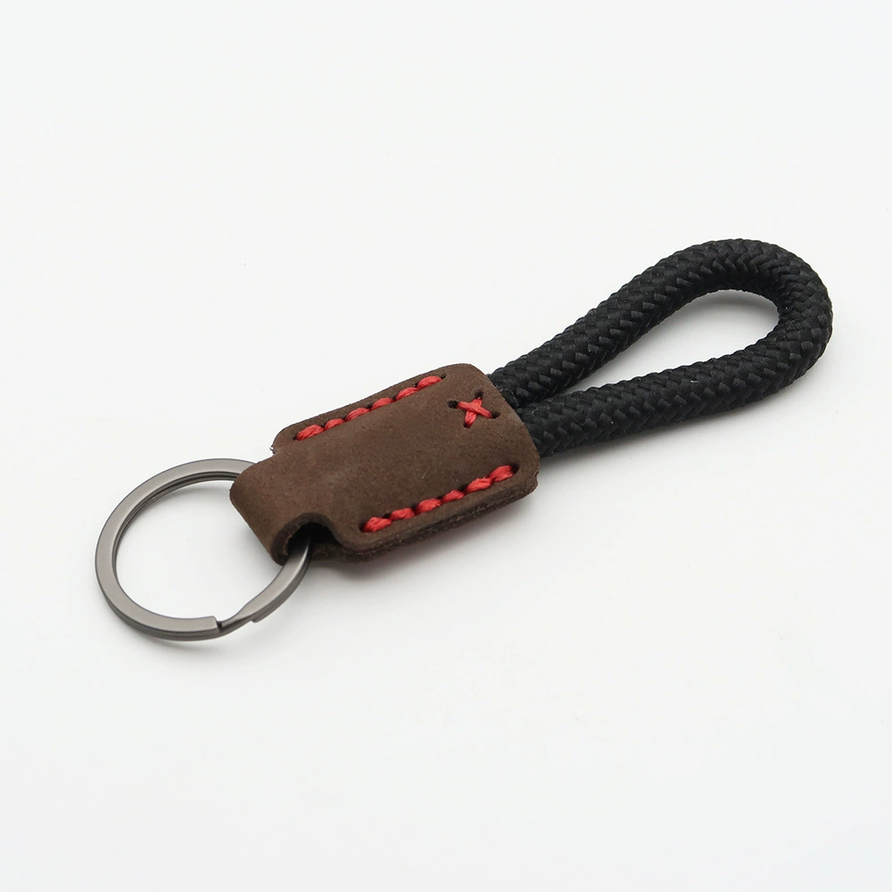 Keychain handmade, pendant, matte universal strap, DIY, genuine leather