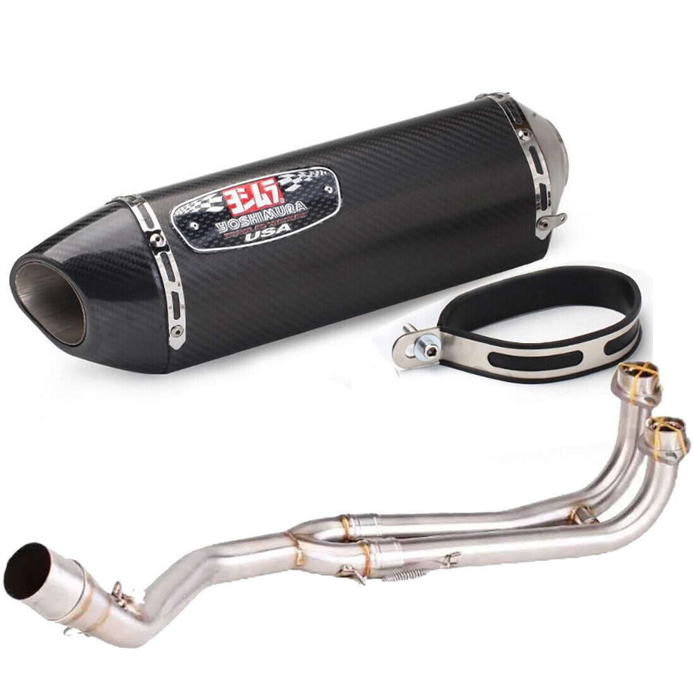 Tmax Scooter Modified Front Exhaust Pipe Stainless Steel Suitable for Tmax500/Tmax530 08-16
