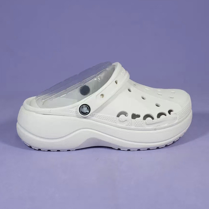 Cross Thick-Soled Baya Clogs for Women, Summer Baya Cloud Beach Shoes, Outdoor Thick-Soled Height-Increasing Closed-Toe Slippers Cross Thick-Soled Baya Clogs for Women, Summer Baya Cloud Beach Shoes, Outdoor Thick-Soled Height-Increasing Closed-Toe Slippers