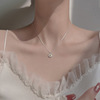 Advanced necklace, pendant, chain for key bag , silver 925 sample, light luxury style, high-quality style, 2023 collection
