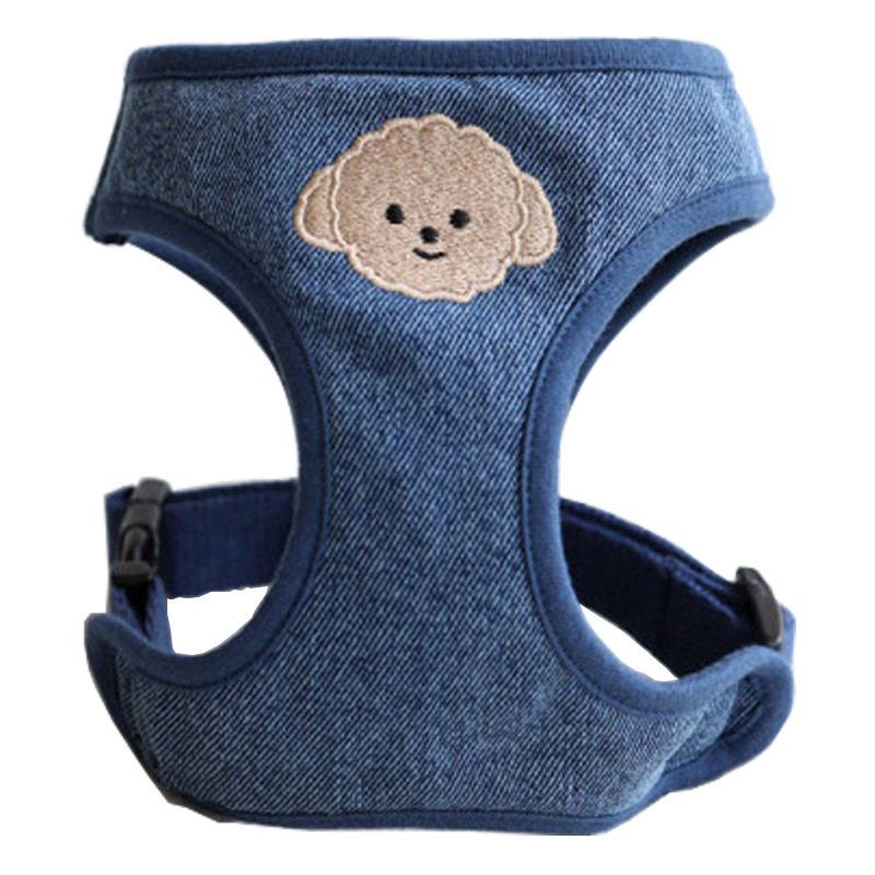 Dog Vest Small Like Teddy, Pet Harness Leash For Walking Dogs_voghion.com