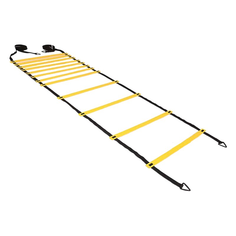 Fábrica al por mayor de agilidad escalera traje de entrenamiento de ritmo cuerda escalera de velocidad escalera sensible equipo de entrenamiento de fútbol escalera de agilidad