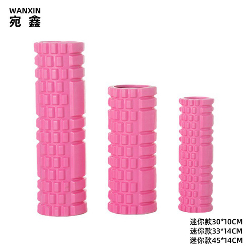 Cross-border supply of EVA foam shaft mace hollow roller muscle calf relaxation stretching yoga column roller