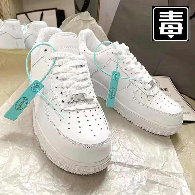 Putian Shoes Nike Official Air Force One AF Sports Casual Shoes Men's Shoes Women's Shoes White Shoes Lightweight All-match Shoes
