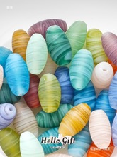18x10mm�Ჴ����ɫ��̥����y�헗��������ɢ�鴮��diy�ֹ�����
