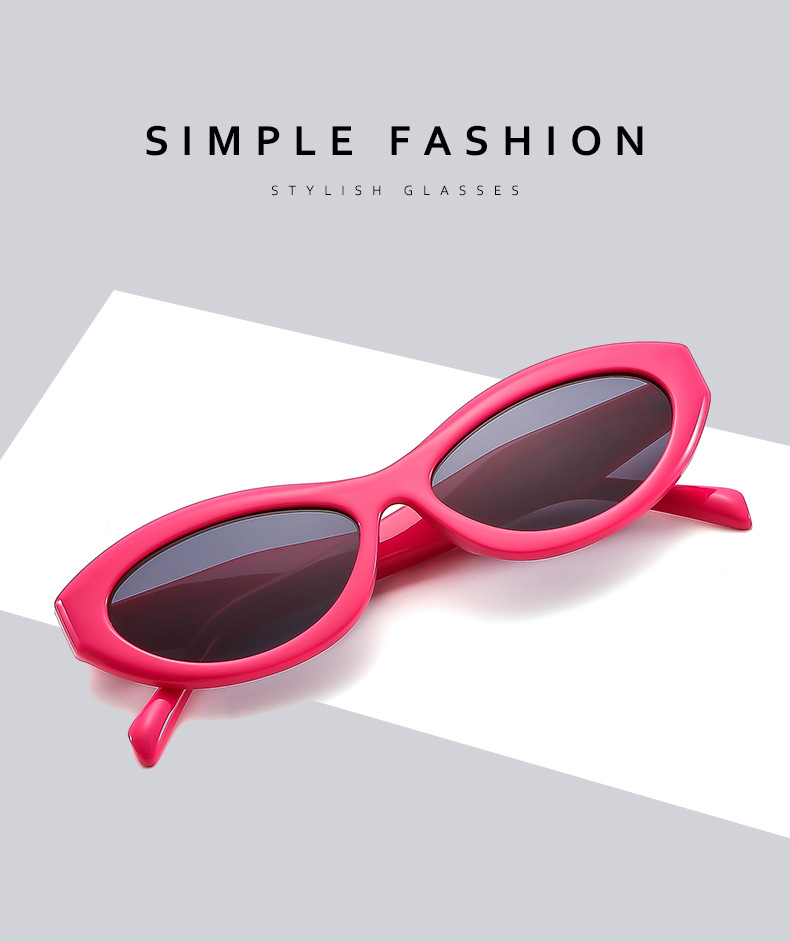 60g Weight Full Frame Glasses Structure Sunglasses Classification Ac, UV400 Protection Lens Material Cat Eye Glasses Style Outdoor, Travel Occasion Solid Color Pattern Women's Gender Simple Style, Streetwear Style Black Color Simple Style Streetwear Solid Color Ac UV400 Protection Cat Eye Full Frame Women's Sunglasses 1