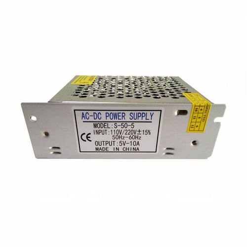 LED display 5V10A switching power supply 5V50W12A14A15A DC transformer S-50-5 industrial control power supply