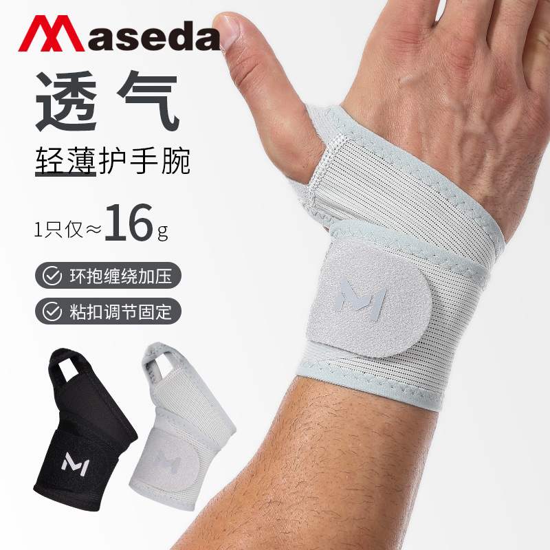 Sports Wristband, Anti-Sprain Wrist Protector, Wrist Pain and Strain Tendon Sheath Protector for Men and Women, Badminton, Bench Press, Fitness, Professional Wristband for Women