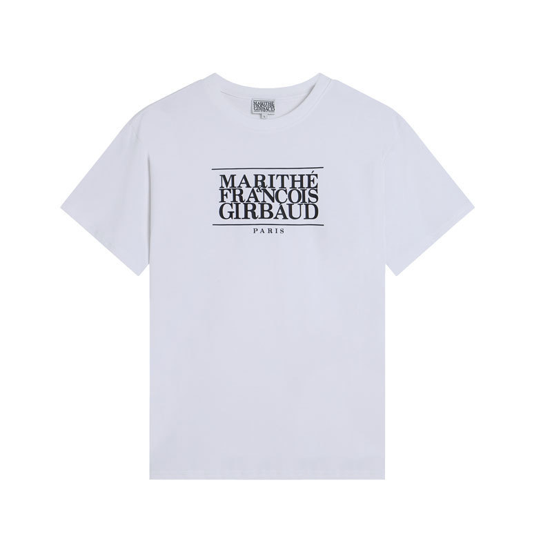スポット韓国マリス半袖レタープリントラウンドネックTシャツレディースショートトップジェニー・チェ・ジンユアンと同じスタイル|undefined