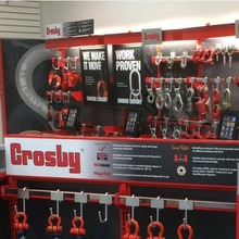 美国CROSBY进口起重吊具U型卸扣2140科索比D型高强度螺栓卸扣索具