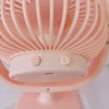Summer table square space handheld air fan for elementary school students for bed, Birthday gift