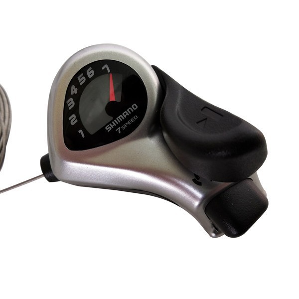 Productos genuinos TX50-7 dedo dial 6-velocidad 7-velocidad dedo dial 18-velocidad 21-velocidad bicicleta de montaña transmisión solo dedo derecho dial mango