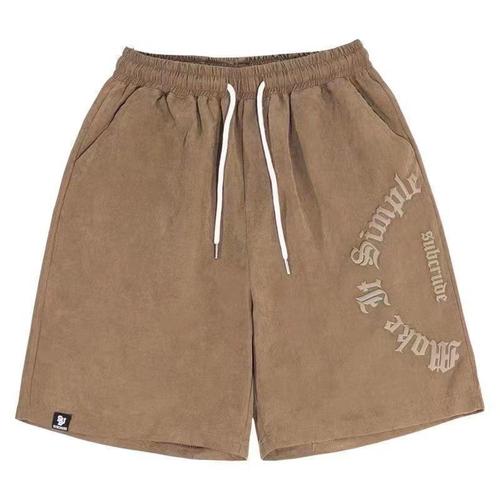 Men's  Summer Streetwear Casual Short Shorts High-Street Sporty Loose 5-inch Trendy Fashionable Versatile