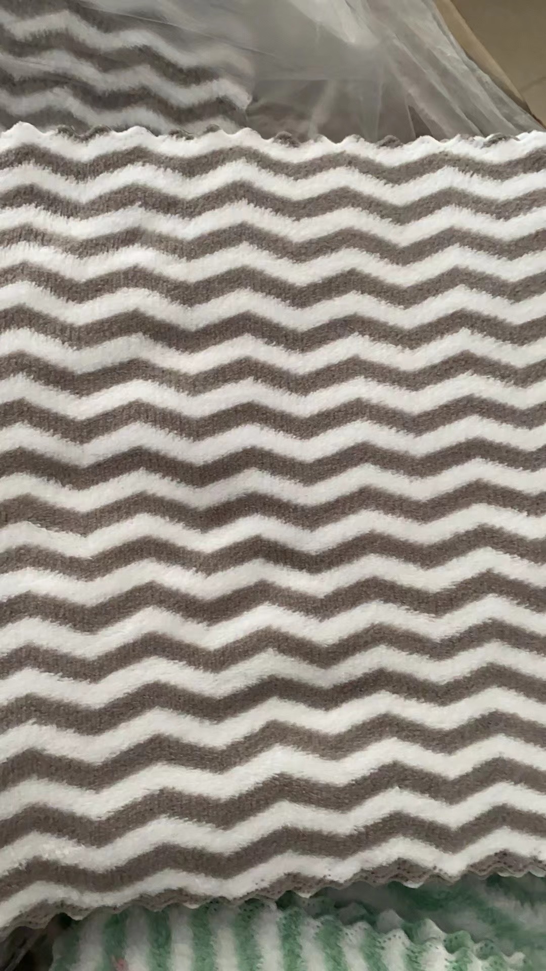 Curry Water Ripple / Solid color square 30*30cm
