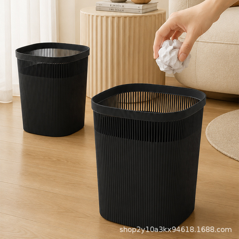 Large-Capacity Trash Can for Home Use, Suitable for Kitchen, Bathroom, Living Room, Bedroom, Office, and Commercial Use Large-Capacity Trash Can for Home Use, Suitable for Kitchen, Bathroom, Living Room, Bedroom, Office, and Commercial Use