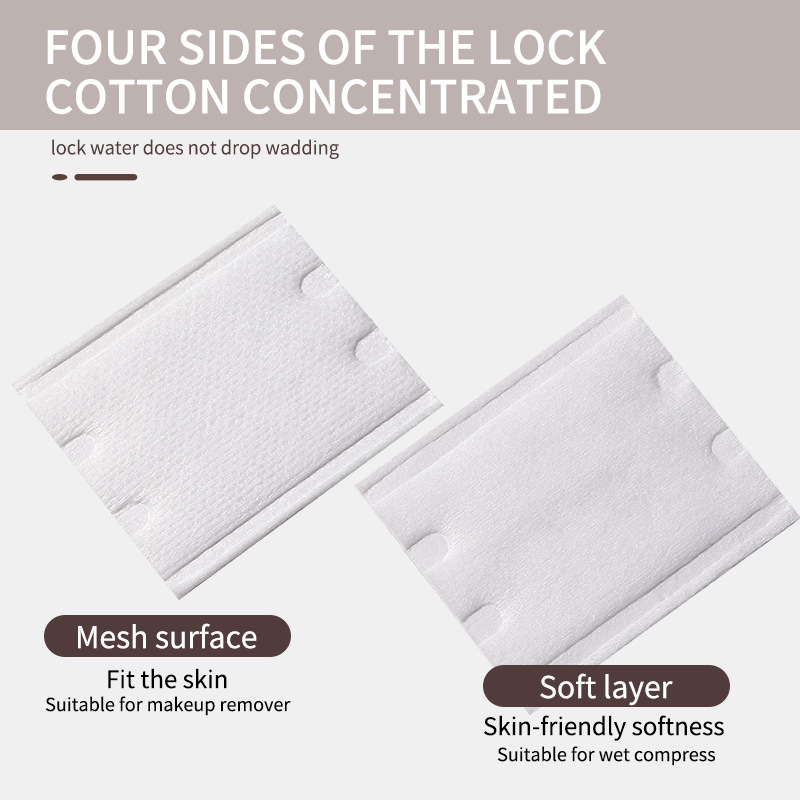 LMLTOP 222pcs Facial Cotton Pad  Nail Makeup Remover Pads