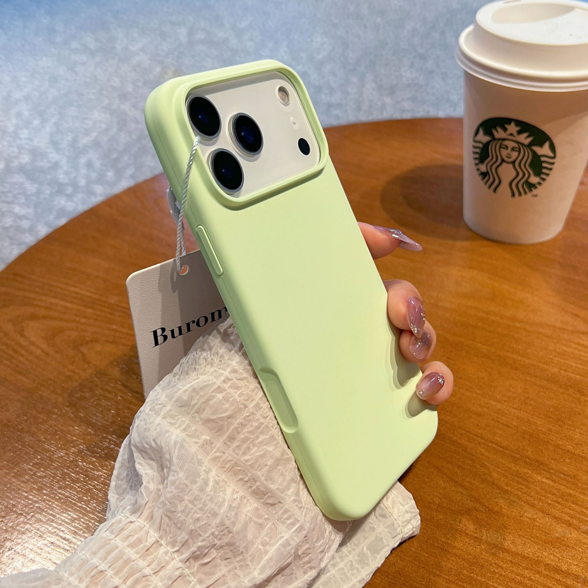 [Sage Green] No flocking, ultra-thin - soft and waxy, truly liquid