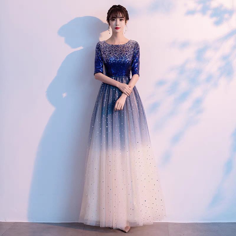 合唱団パフォーマンス服大人のロングスカート新しい赤い歌コンクール朗読イブニングドレス学生パフォーマンスコーラス|undefined