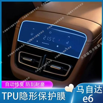 Car interior film — Center Console Screen Protector, Navigation
