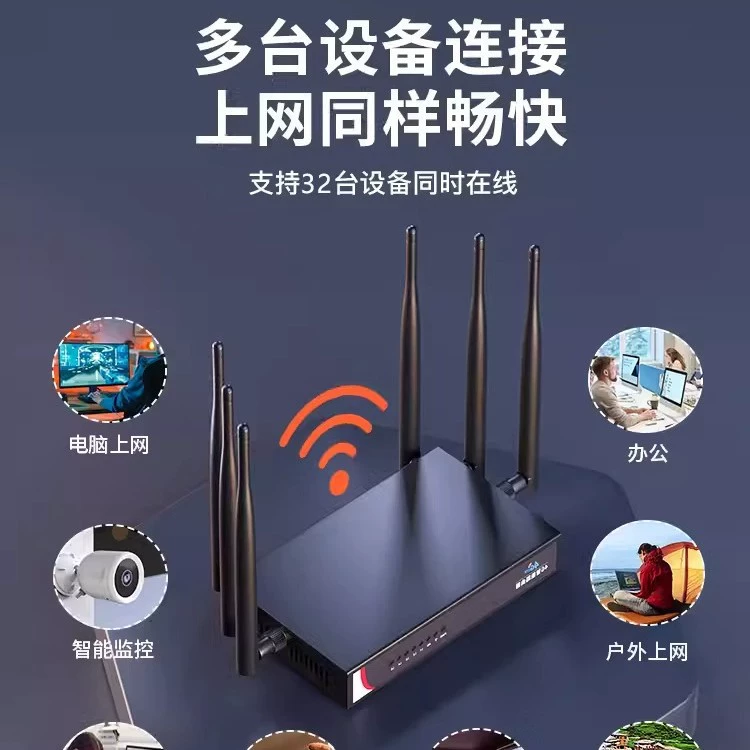2024 новый портативный Wi-Fi маршрутизатор CPE широкополосный бесплатный 4G индустриальная вставка беспроводной двойной диапазон xinjiang tibet