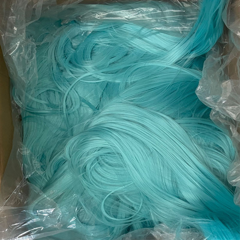 Factory Direct wig raw materials unprocessed various makeup brush hair curtain doll hair planting support one-piece delivery