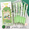 Erasable cute high quality gel pen, cartoon fresh erase pen with animals, wholesale