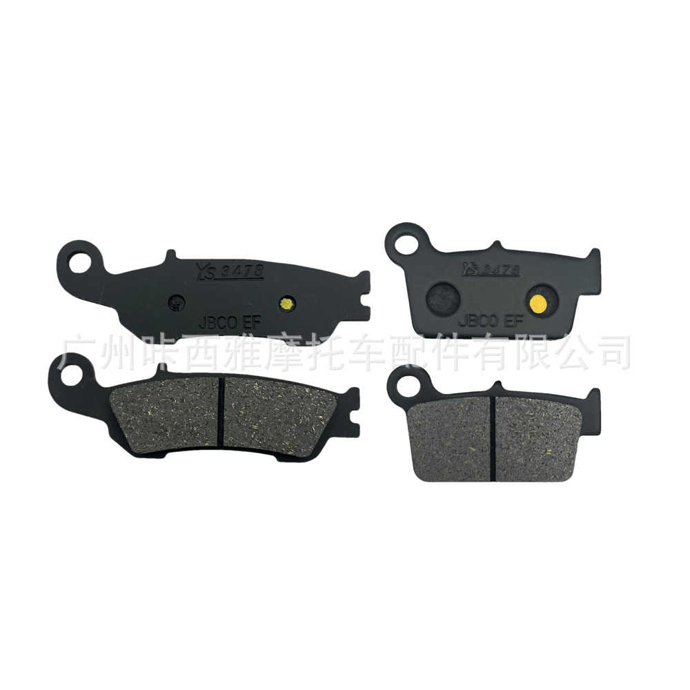 Front and Rear Brake Pads Suitable for Yamaha Yz125 Yz250 Yz250F Yz450F