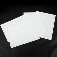 PVC透明塑料卡套仓库物料标识牌商品价签牌周转箱自粘背胶插卡袋