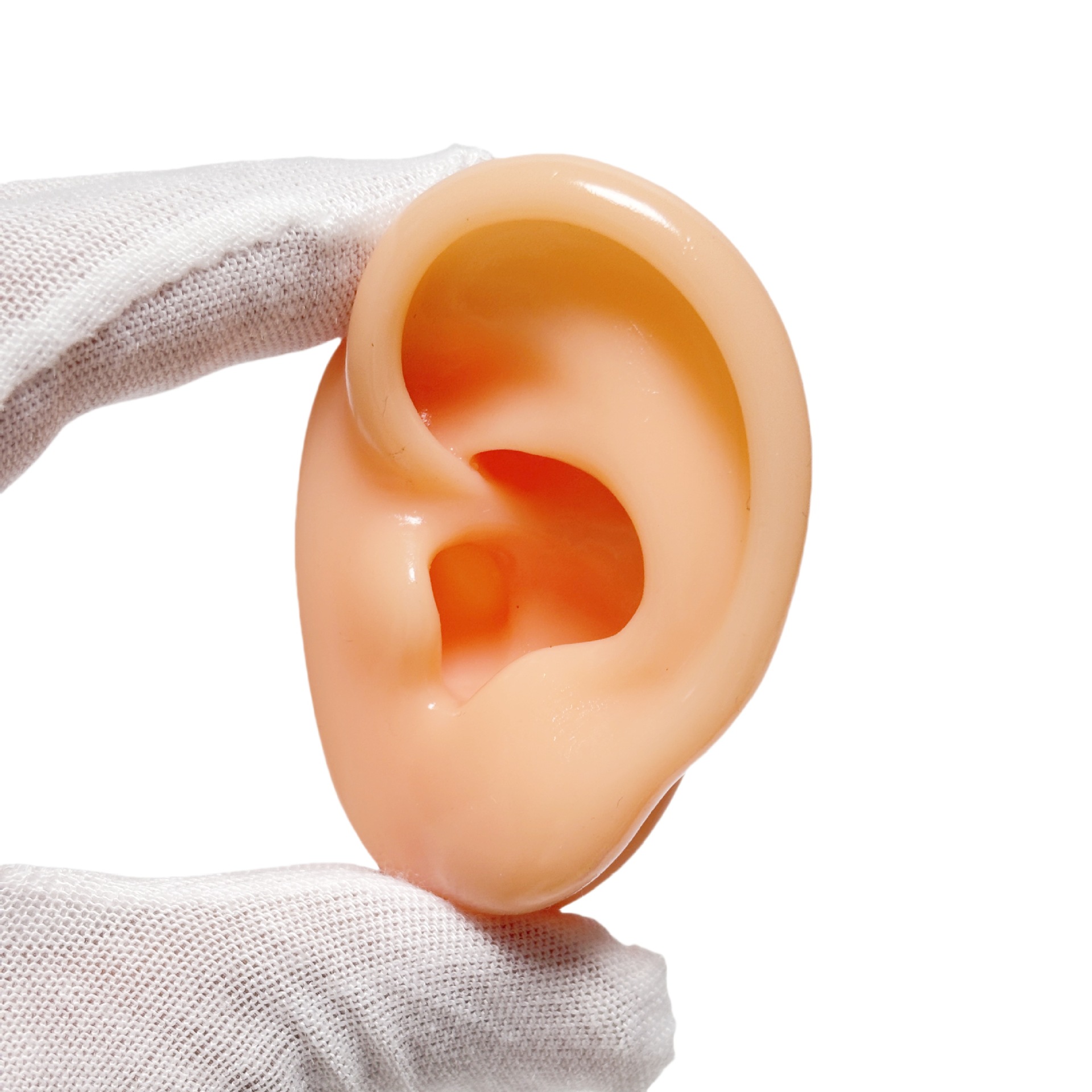 auriculares de silicona modelo de canal auditivo auricular auriculares audífonos auriculares perforación auriculares estante de exhibición joyas pendientes