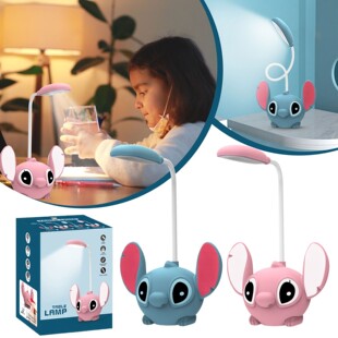 Cross-border new stitch night light wholesale rechargeable pencil sharpener cartoon table lamp activity gift hot sale