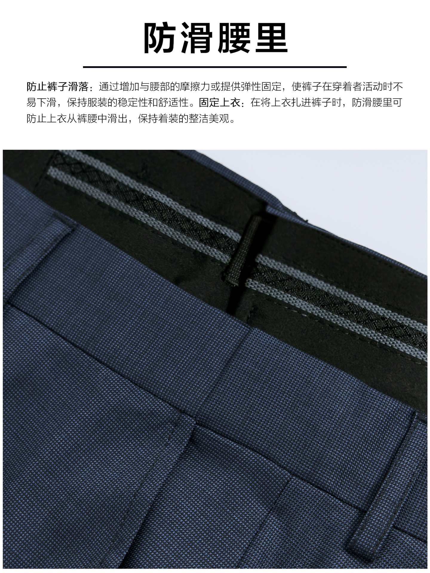 Pantalones de lana para hombres, traje de negocios para hombres, pantalones azules, pantalones casuales de nueve puntos, elásticos, modales