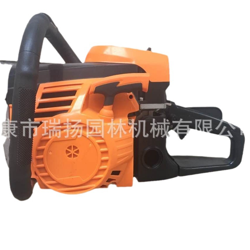供应大功率园林工具配件油锯5800汽油锯小型家用毛竹锯伐木锯58CC