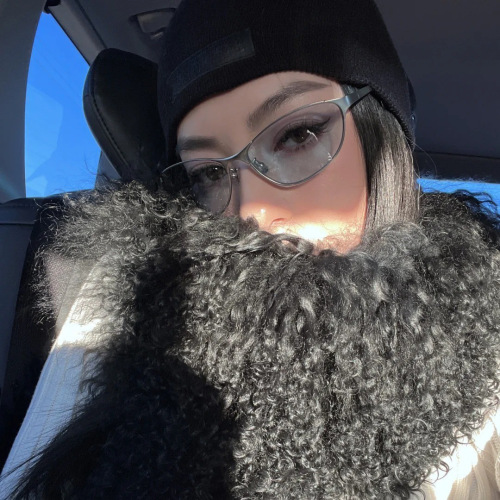 y2k trendy girl street style metal cat-eye sunglasses with retro American sun glasses for women, UV protection