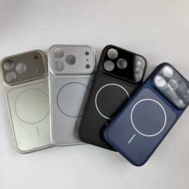 新款适用苹果17PROMAX磁吸手机壳秒变iPhone17磨砂保护套全包款