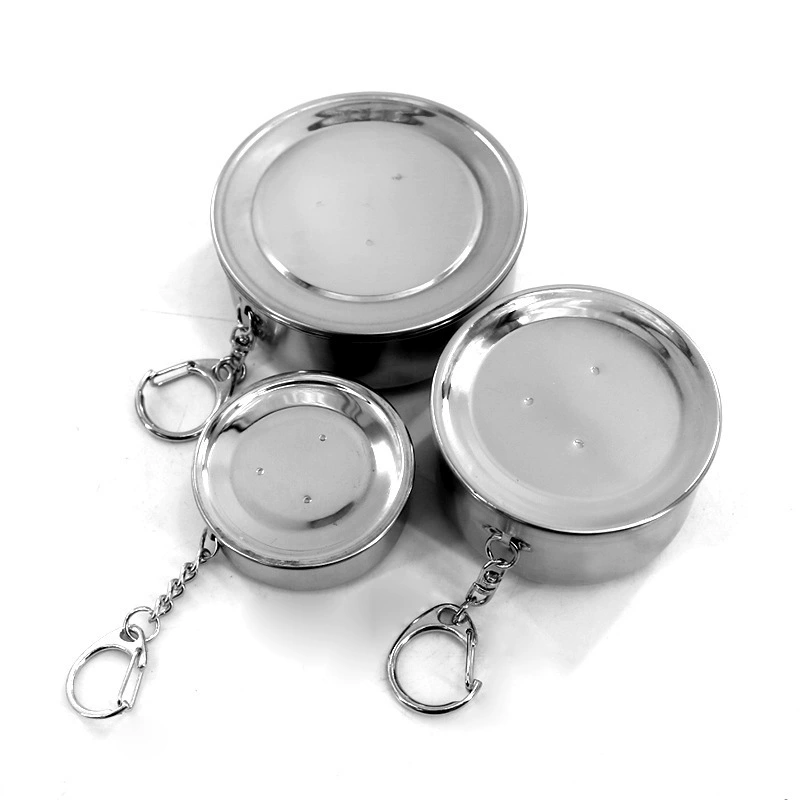 Креативный маленький ручной shot glass из нержавеющей стали для путешествий, оптом