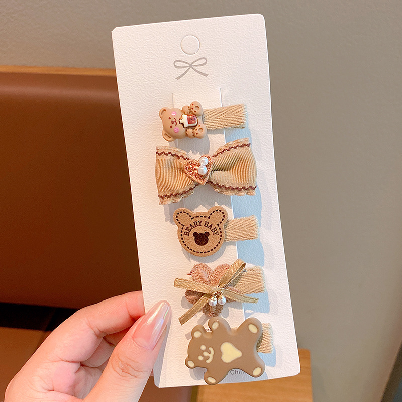 Niñas no lastiman el cabello de bebé broca de cabello de color leche, lindo broca de cabello de sudor para niños, broca de cabello de bebé