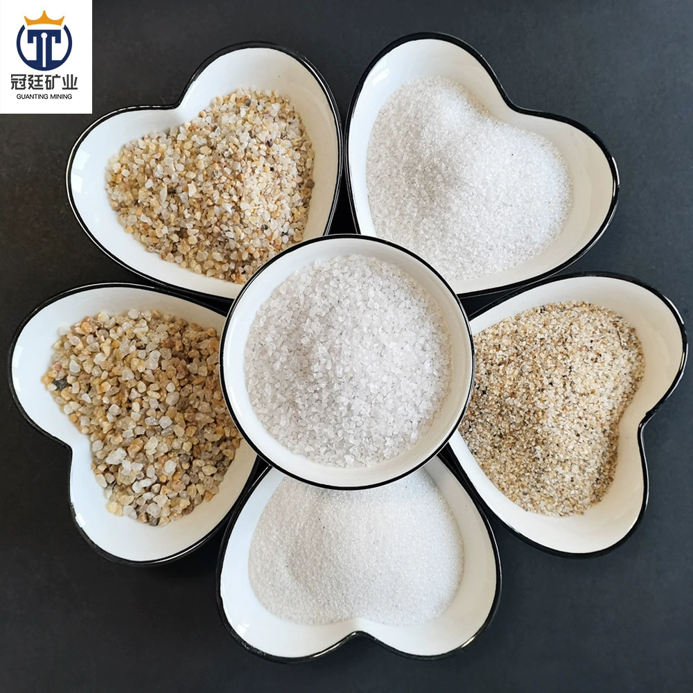Фильтрующий материал для очистки сточных вод, кварцевый песок, краска для настоящего камня, детский песок, бассейн, газон, белый песок, пескоструйная обработка, удаление ржавчины, литье, кварцевый песок