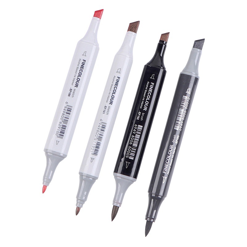 Fakale Marker Pens 1/2/3/5/6 Generations Single Piece Selection Dual Tip Alcohol-Based 1/2/3/5/6 Generation Graffiti