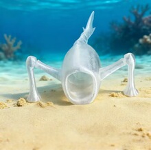 特雷弗·亨德森神话海洋掠食者模型3D打印海怪玩具生物收藏品手办