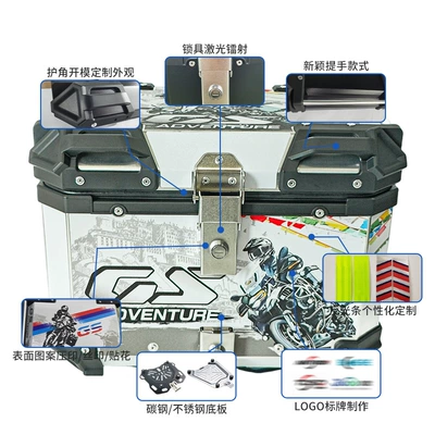 electric vehicle trunk, Motorcycle trunk