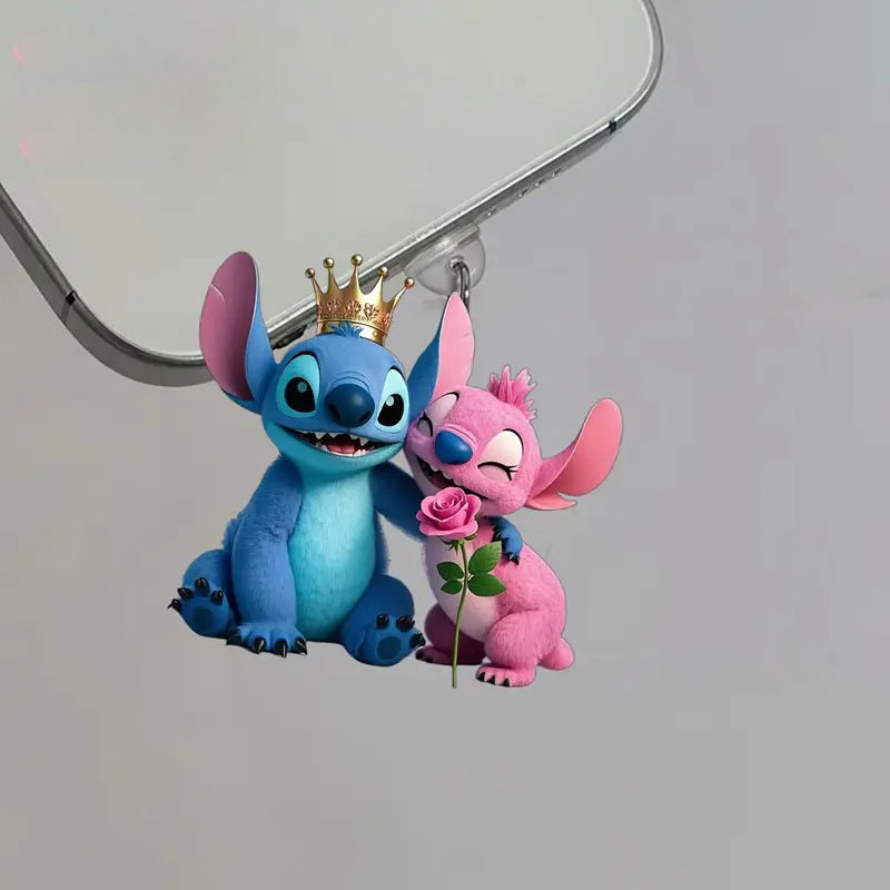 Pareja Stitch Topón de polvo