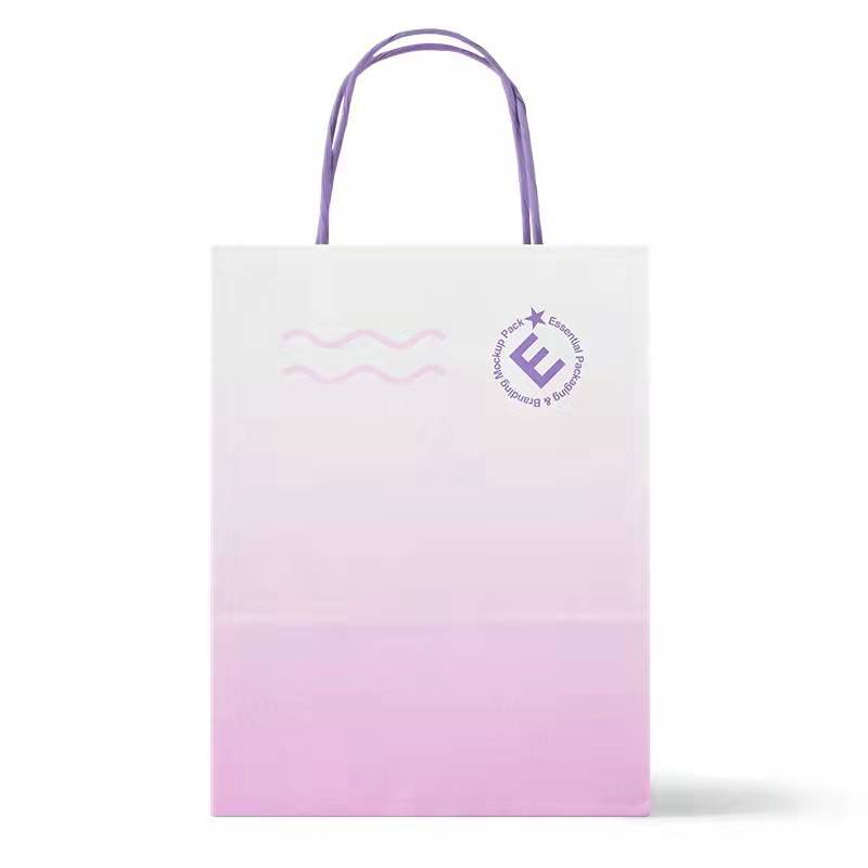 烘焙牛皮纸袋儿童女装购物袋加厚Kraft paper bag免费印刷