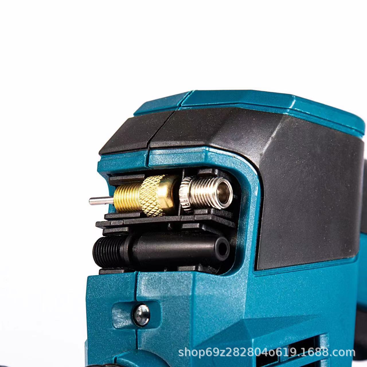 锂电充气泵车载充电打气泵汽车用小型便携式锂电池轮胎电动打气机