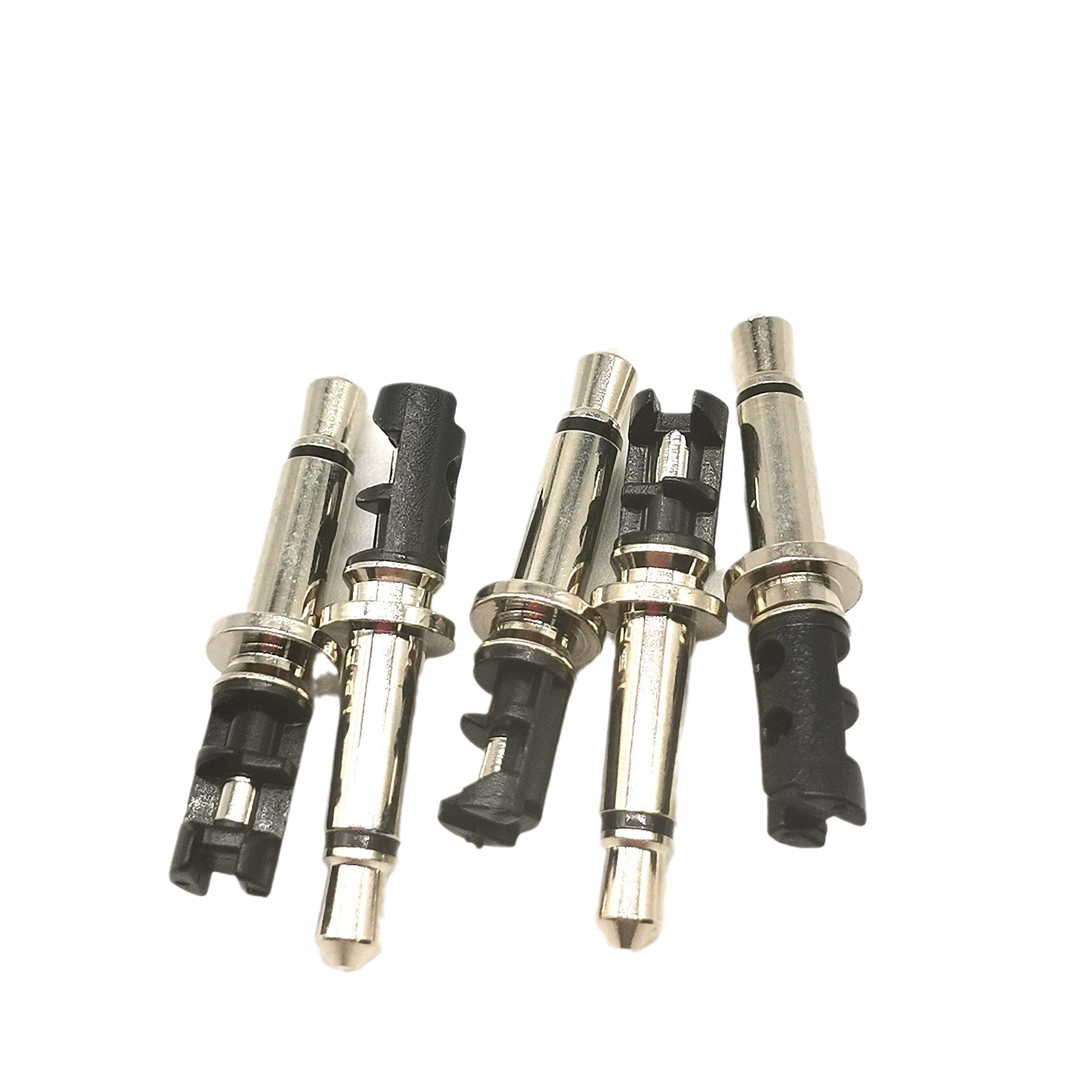 3.5单声道耳机插头DC3.5*6.0*25单音镀镍冲盘音频耳机AUX插头音响