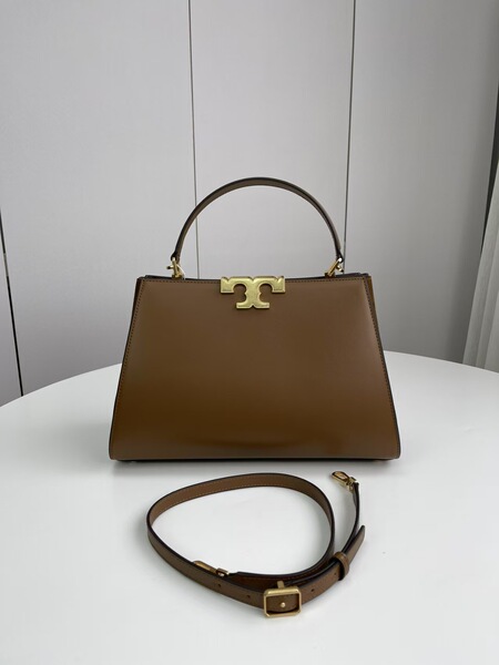 Leather one-shoulder bag